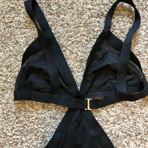 SEXY CUT OUT MESH ONE PIECE SWIMSUIT - Picture 6 of 7